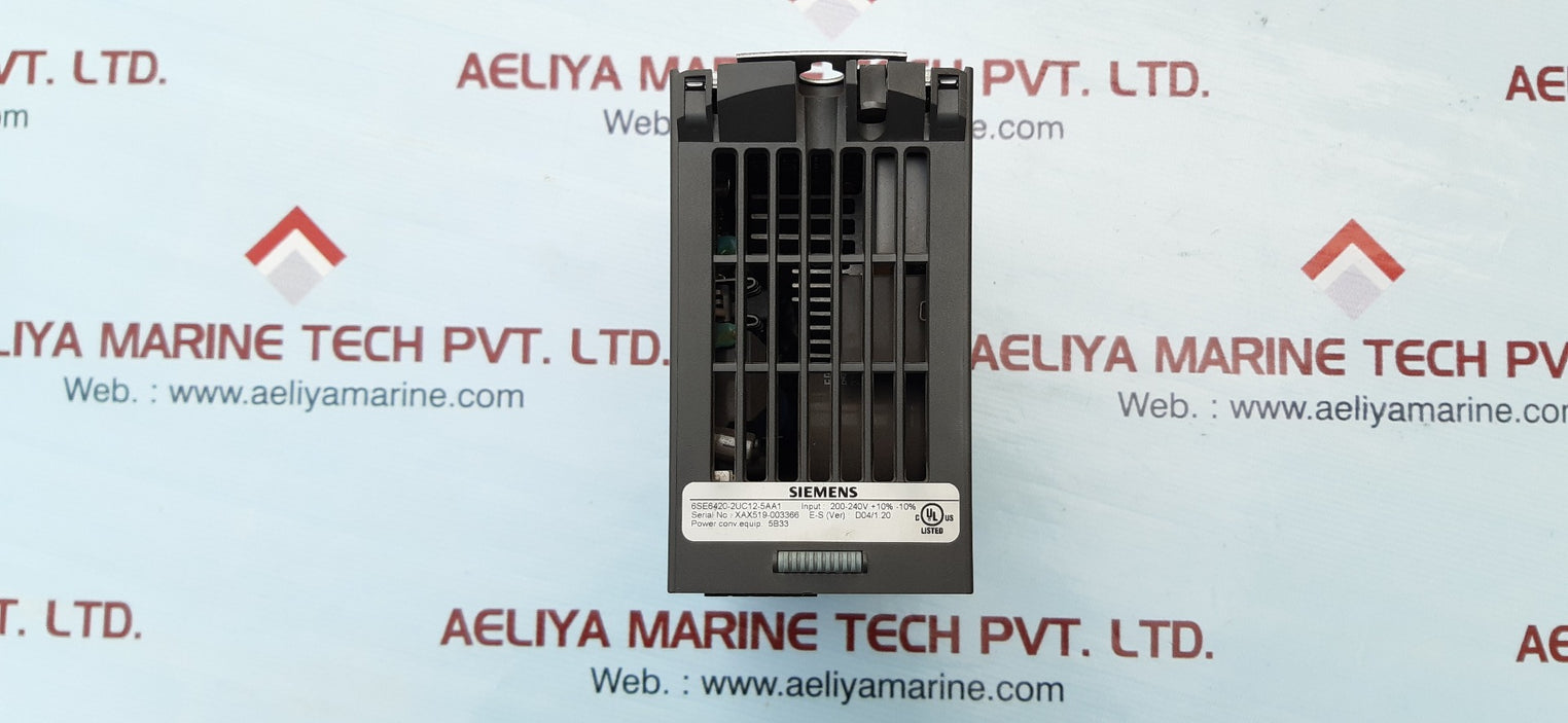 Siemens 6se6420-2uc12-5aa1 micromaster 420 0.25kw