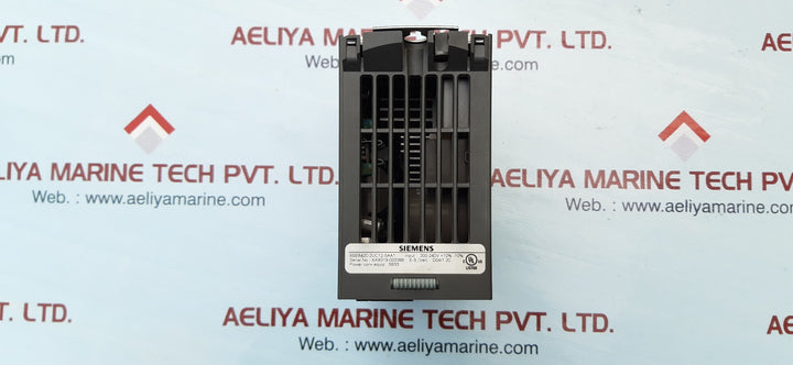 Siemens 6se6420-2uc12-5aa1 micromaster 420 0.25kw
