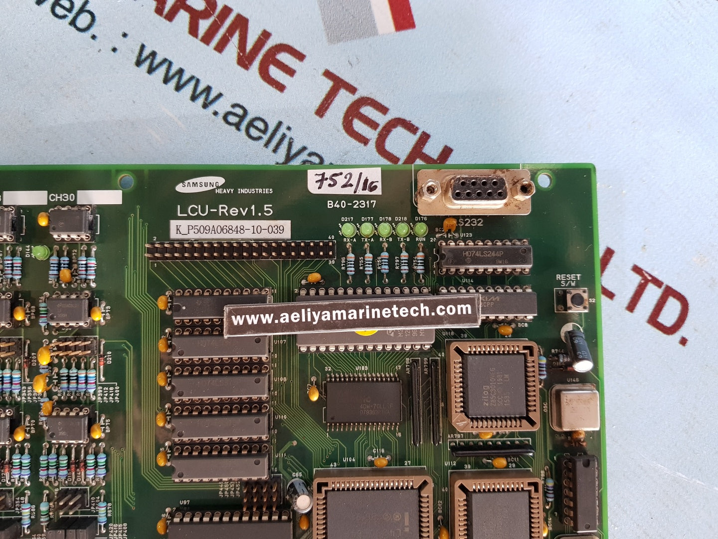 Samsung lcu-rev 1.5 pcb card k_p509a06848-10-039