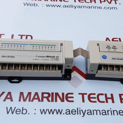 Allen bradley 1791d-8b8p & 1791d-n4cv2x compact block i/o