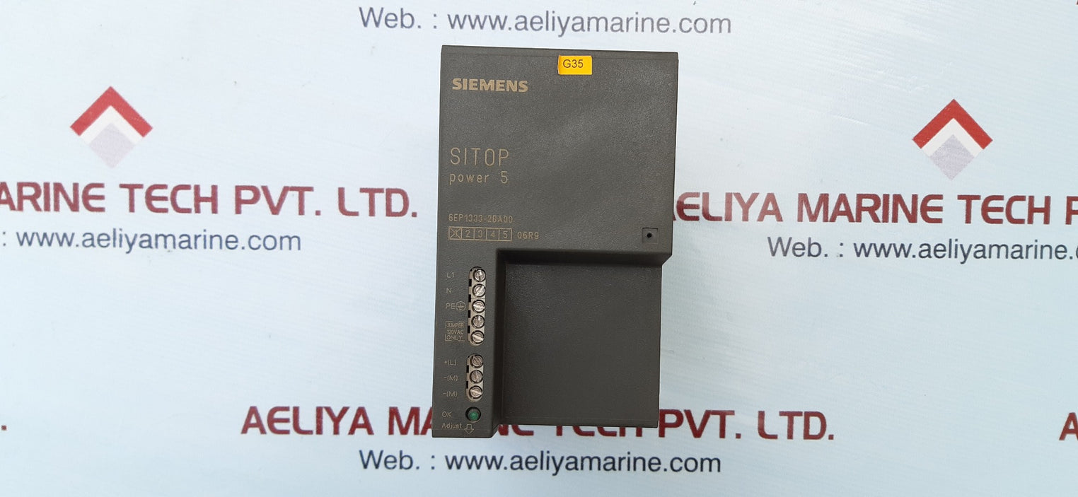Siemens sitop power 5 power supply 6ep1 333-2ba00