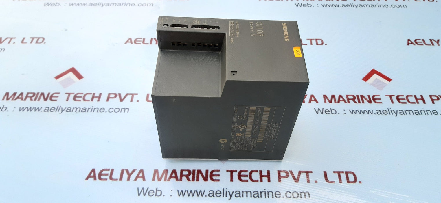 Siemens sitop power 5 power supply 6ep1 333-2ba00