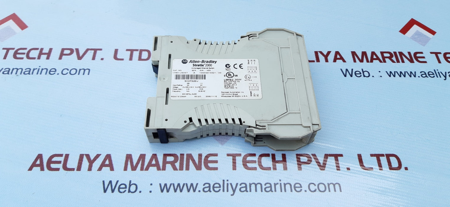 Allen-bradley 1783-us05t stratix 2000 unmanaged ethernet switch