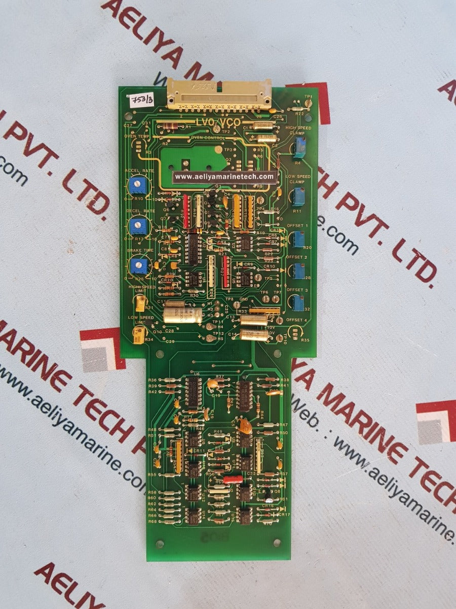 Emerson Lvo/vco oven control board