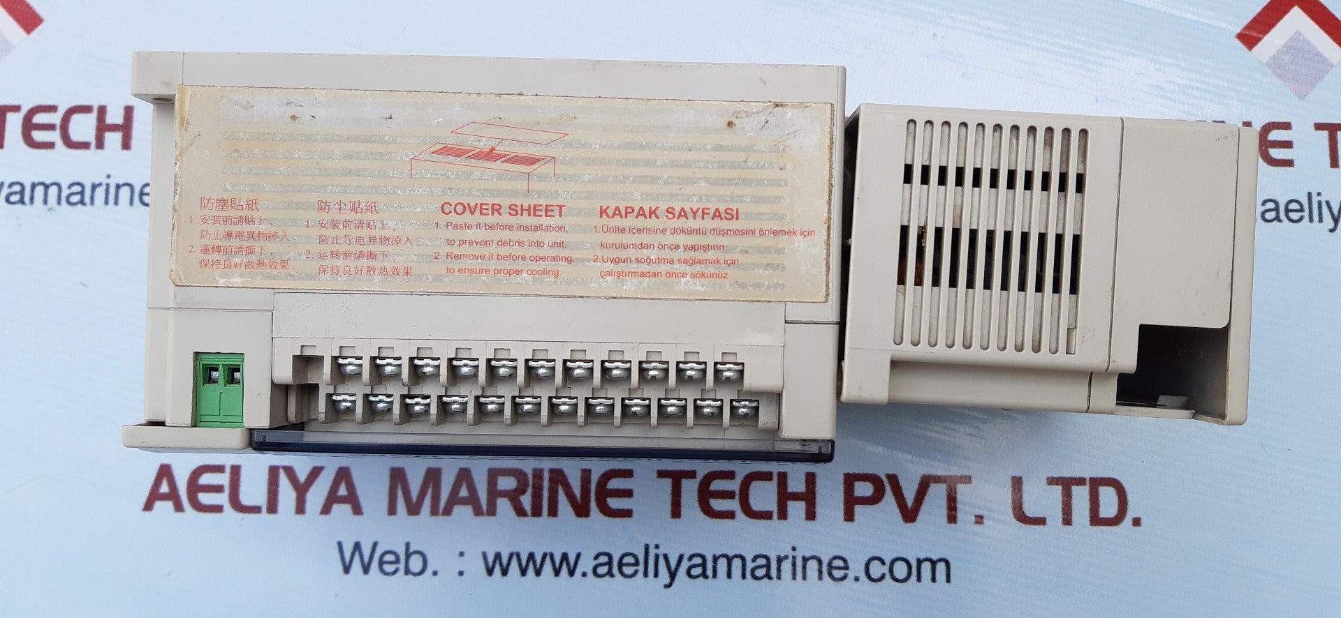 Delta dvp32eh00t3 & dvp04da-h2 plc programmable controller