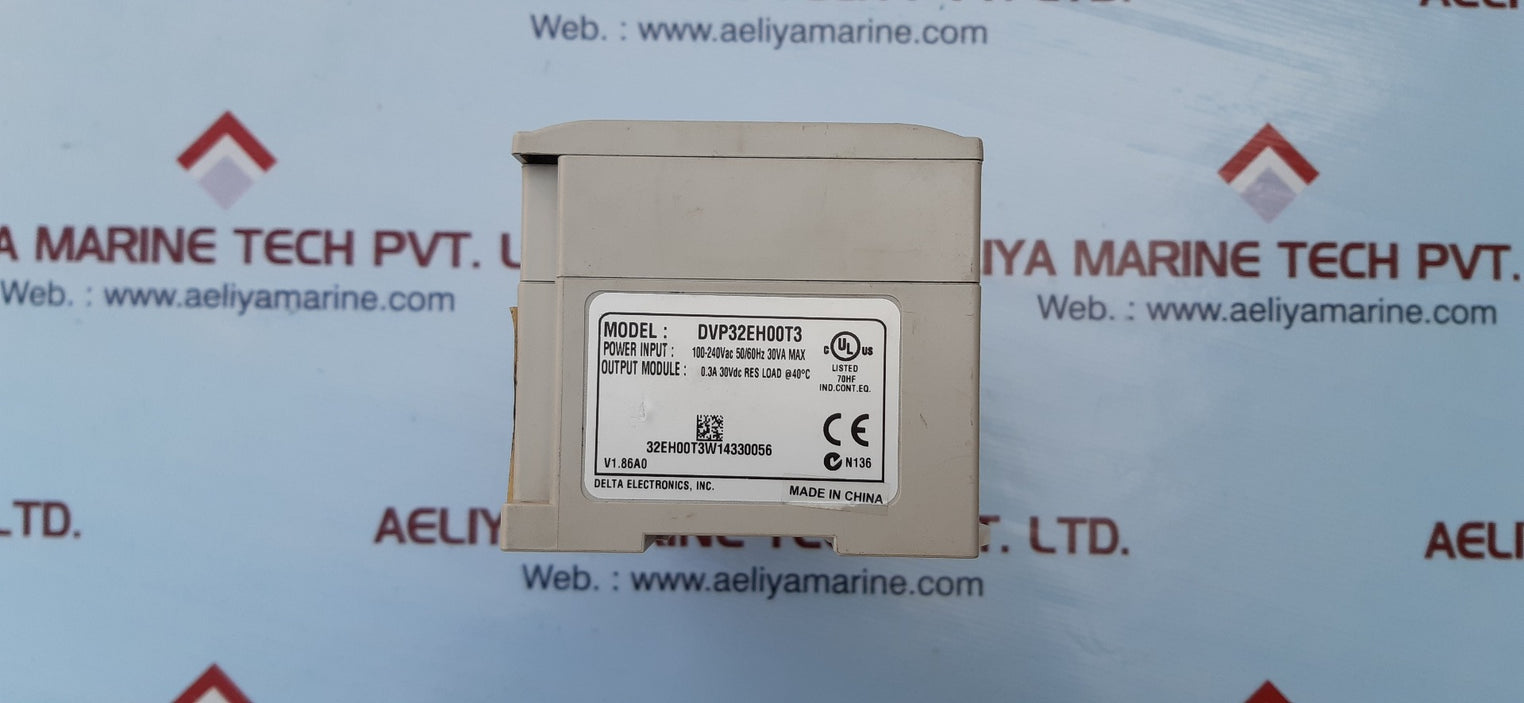 Delta dvp32eh00t3 & dvp04da-h2 plc programmable controller