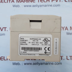 Delta dvp04ad-h2 & dvp40eh00t2 plc programmable controller