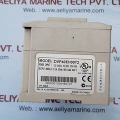 Delta dvp04ad-h2 & dvp40eh00t2 plc programmable controller