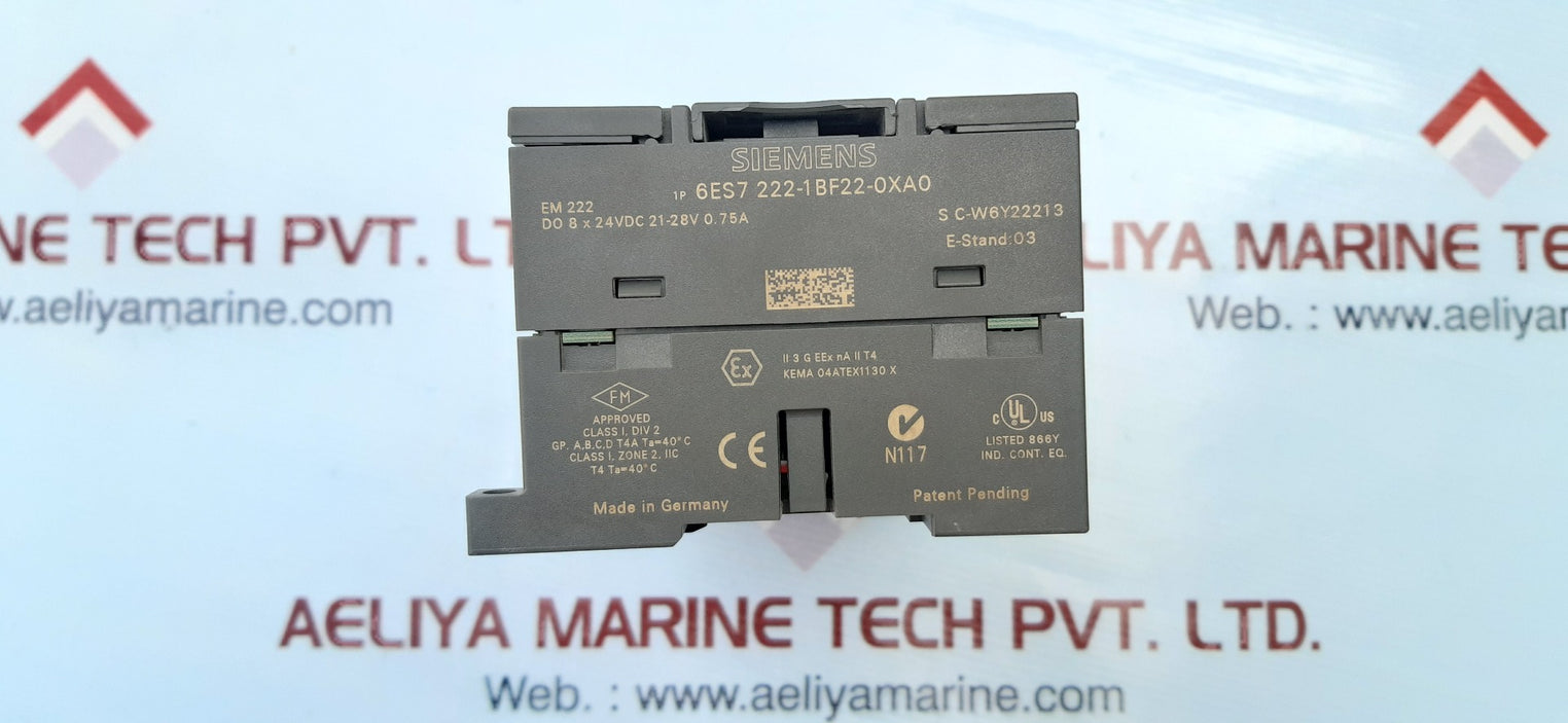 Siemens 214-1ad23-0xb0 & 222-1bf22-0xa0 module