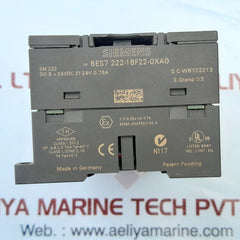 Siemens 214-1ad23-0xb0 & 222-1bf22-0xa0 module