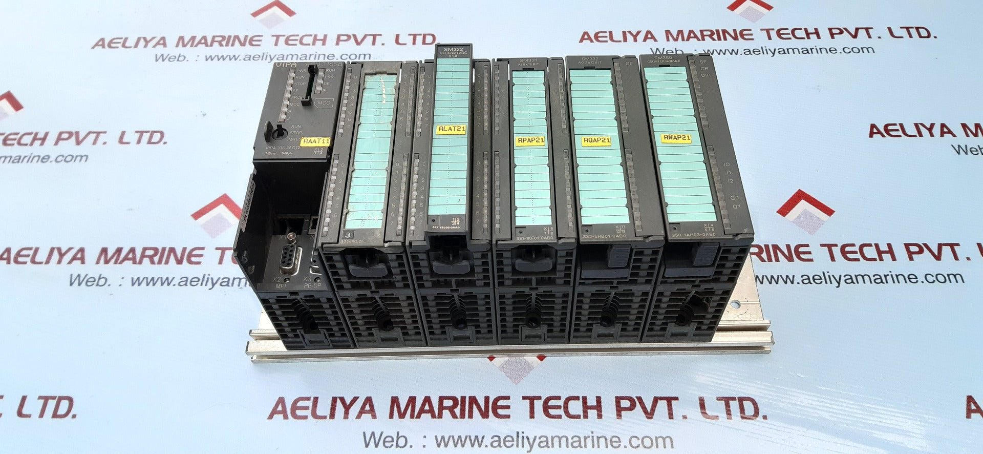 Siemens simatic s7 6es7 350-1ah03-0ae0 rack module
