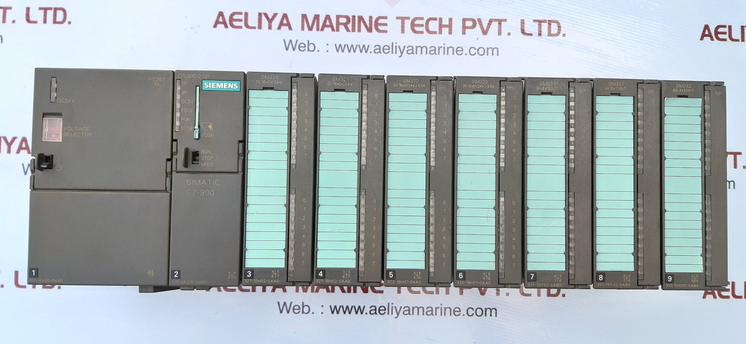 Siemens simatic s7 sm321,sm322,sm331,sm332 module rack