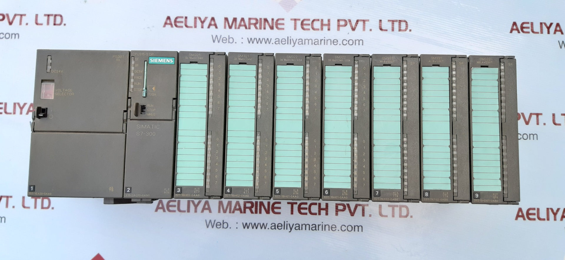 Siemens simatic s7 sm321,sm322,sm331,sm332 module rack