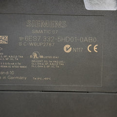 Siemens simatic s7 sm321,sm322,sm331,sm332 module rack