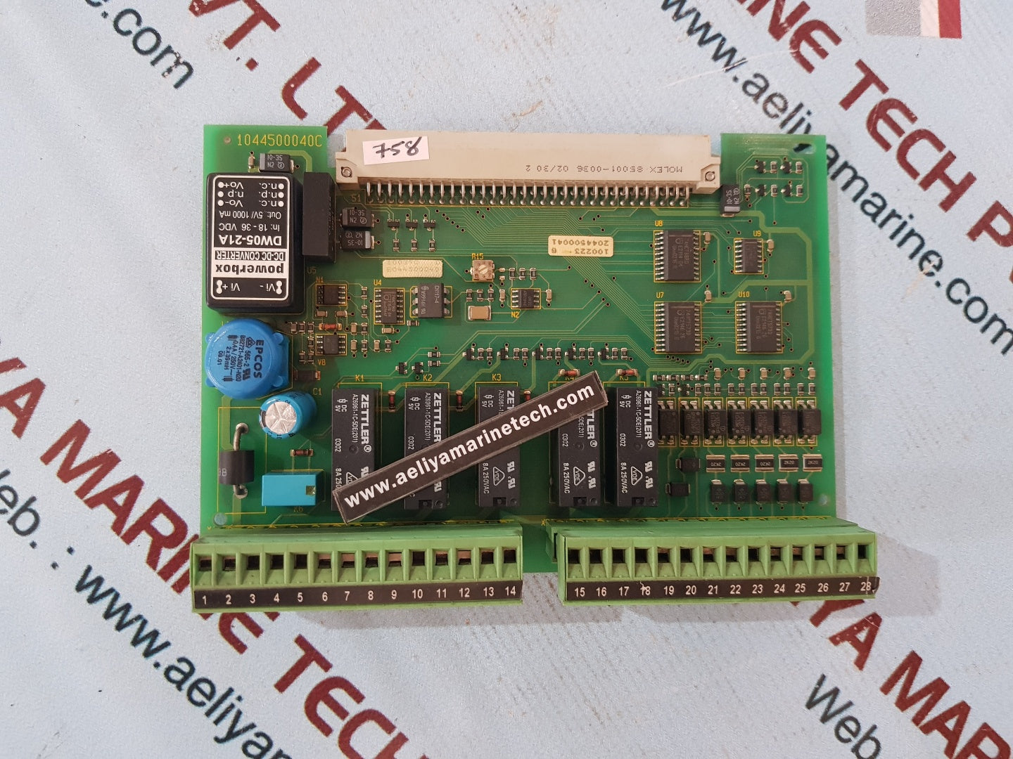 Deif dpd 99158 1044500040c pc board