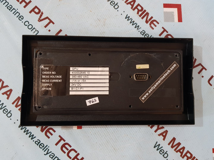 Deif multi line generator protection unit 24v dc