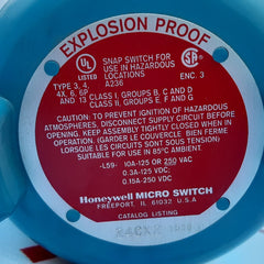 Honeywell 24cx2 explosion proof micro switch