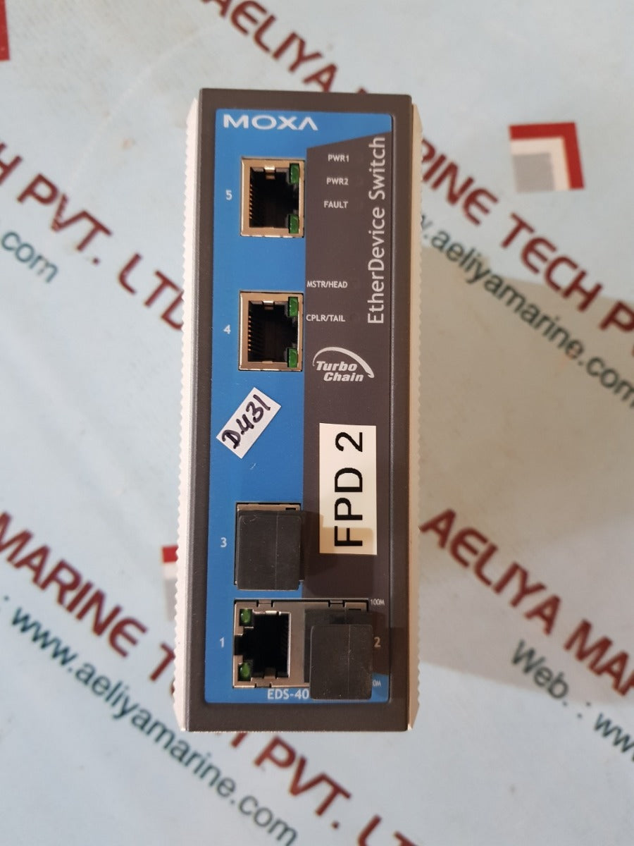 Moxa eds-405a etherdevice switch 3093000000891