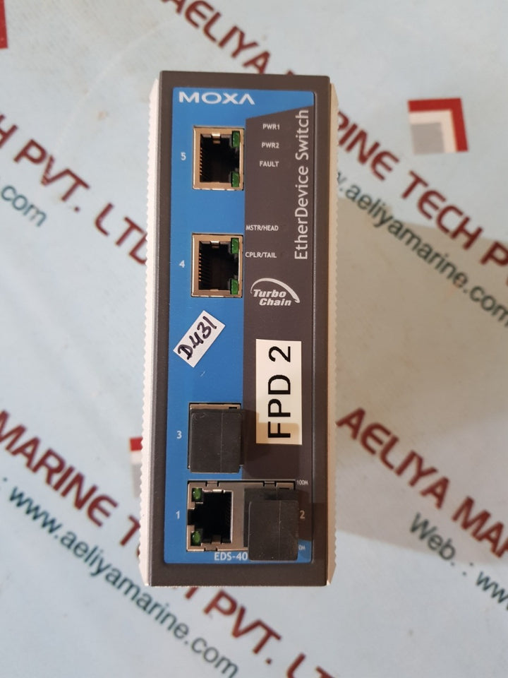 Moxa eds-405a etherdevice switch 3093000000891