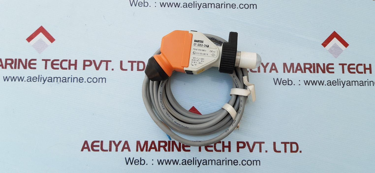 Bartec 07-3353-3143 white lamp module with connection cable