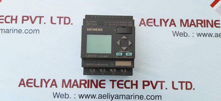 Siemens logo 12/24rc 6ed1 052-1md00-0ba6 module