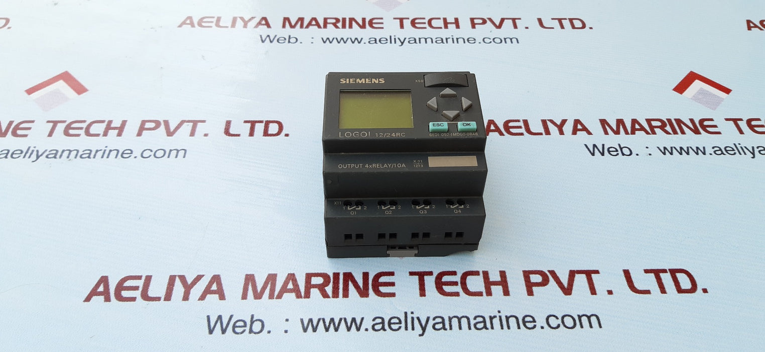 Siemens logo 12/24rc 6ed1 052-1md00-0ba6 module