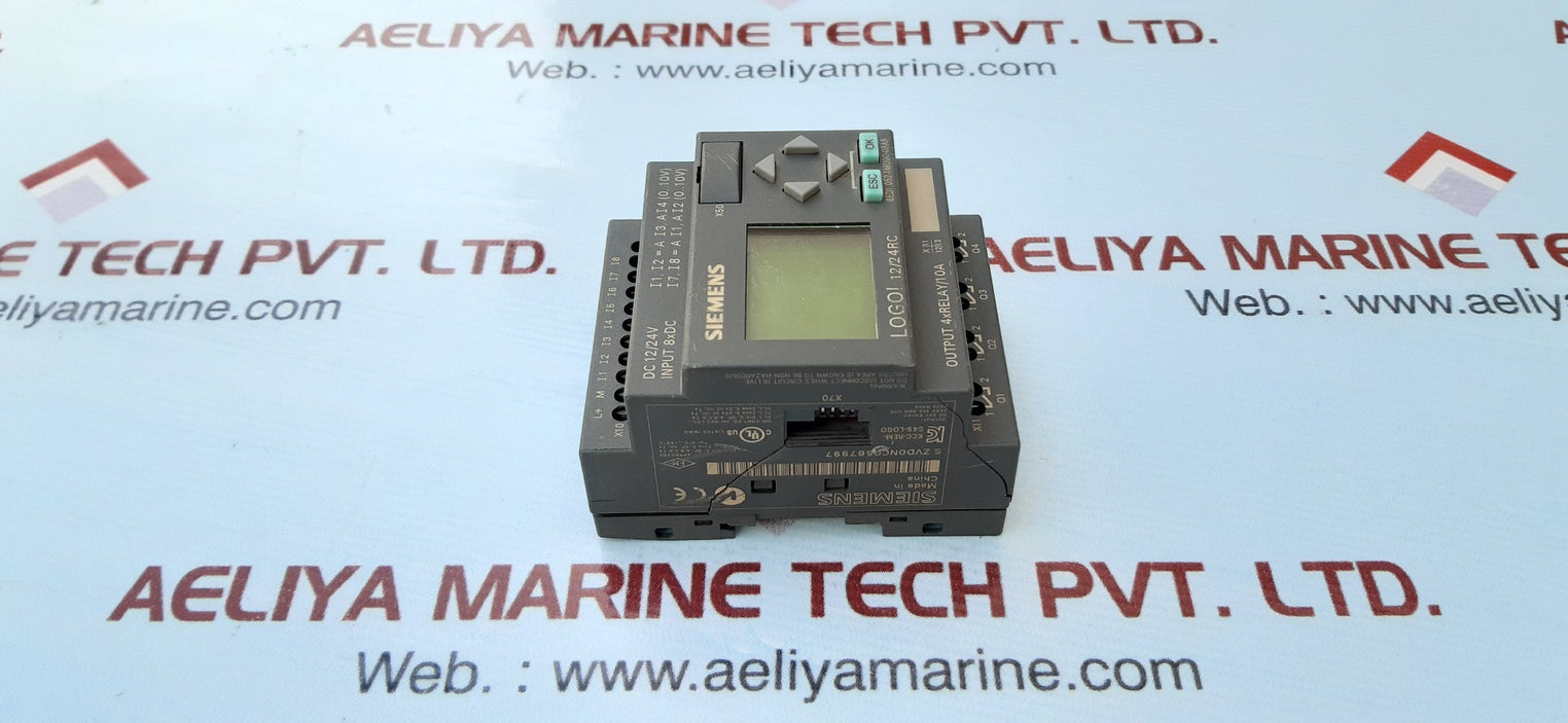 Siemens logo 12/24rc 6ed1 052-1md00-0ba6 module