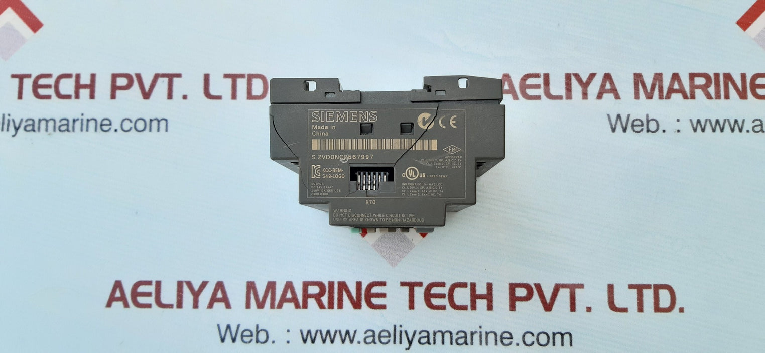 Siemens logo 12/24rc 6ed1 052-1md00-0ba6 module