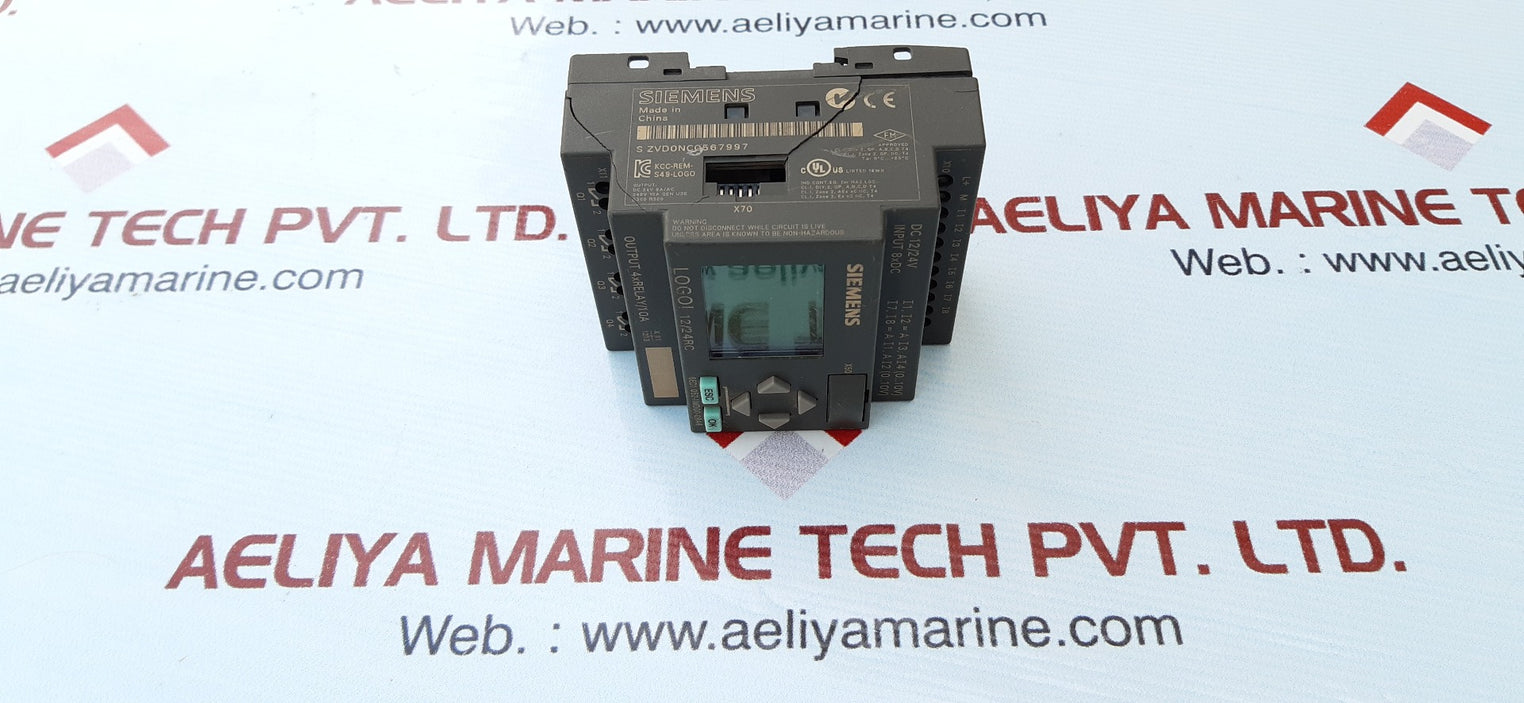 Siemens logo 12/24rc 6ed1 052-1md00-0ba6 module