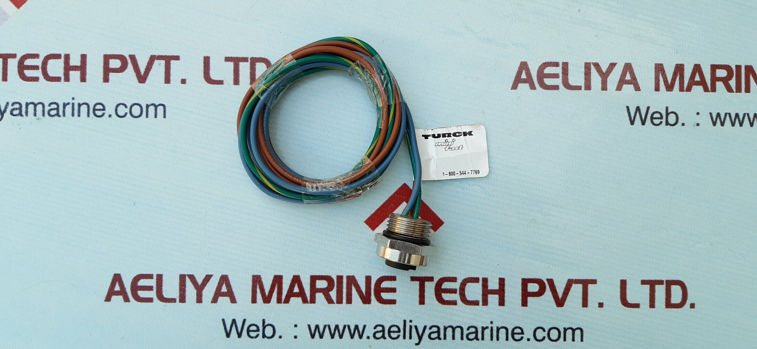 lot of 9x Turck rkf 30-1m minifast receptacle 