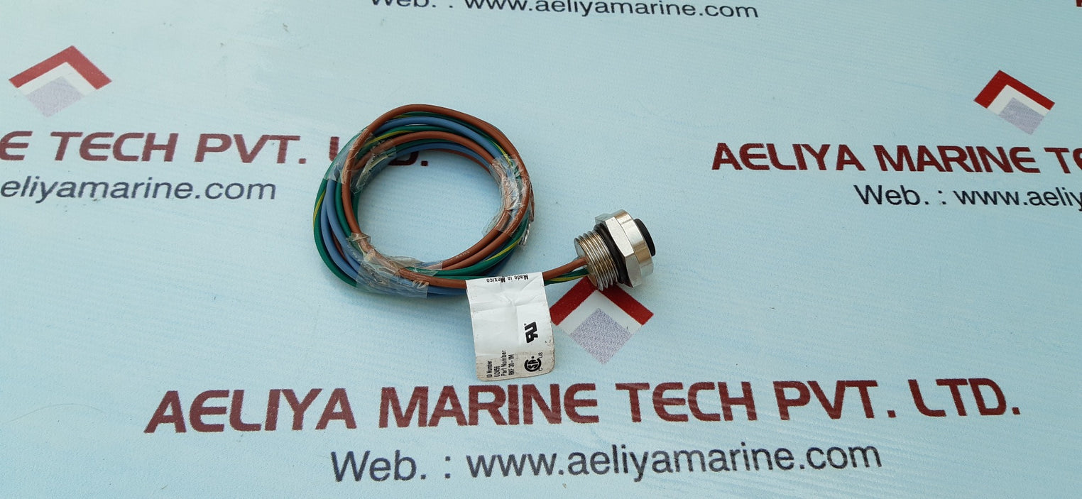 lot of 9x Turck rkf 30-1m minifast receptacle 