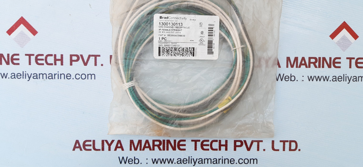 Brad connectivity 1r3000a20m030 mini change receptacle