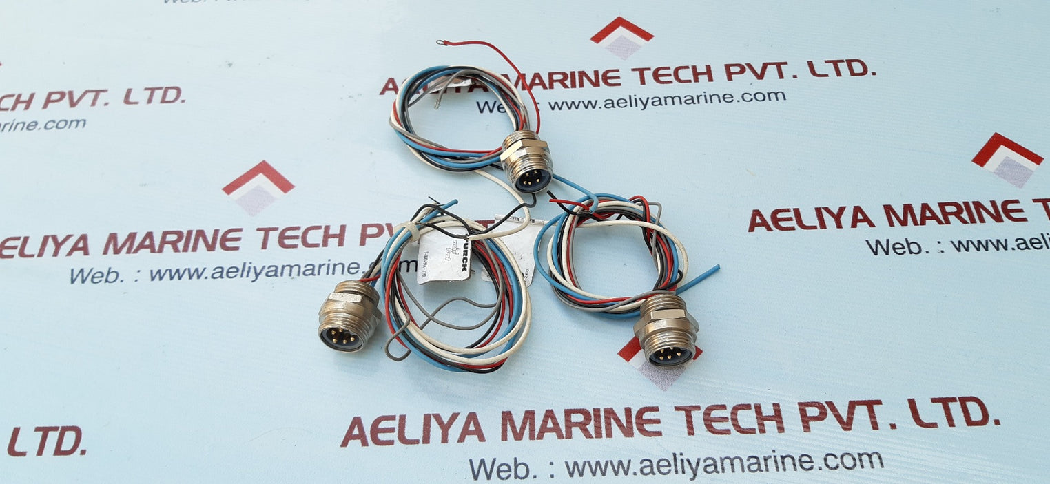 lot of 17x Turck rsf 57-0.5m mini fast receptacle 