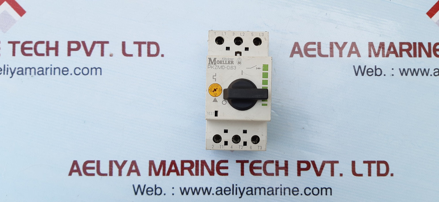 Moeller klockner pkzm0-0,63 protective circuit breaker