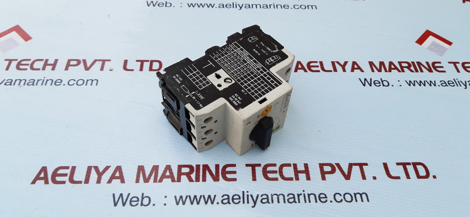 Moeller klockner pkzm0-0,63 protective circuit breaker