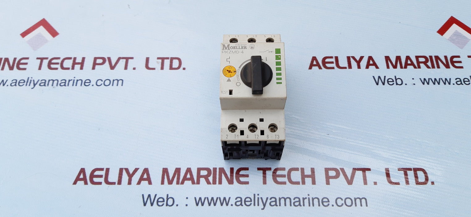 Moeller klockner pkzm0-4 motor circuit protector