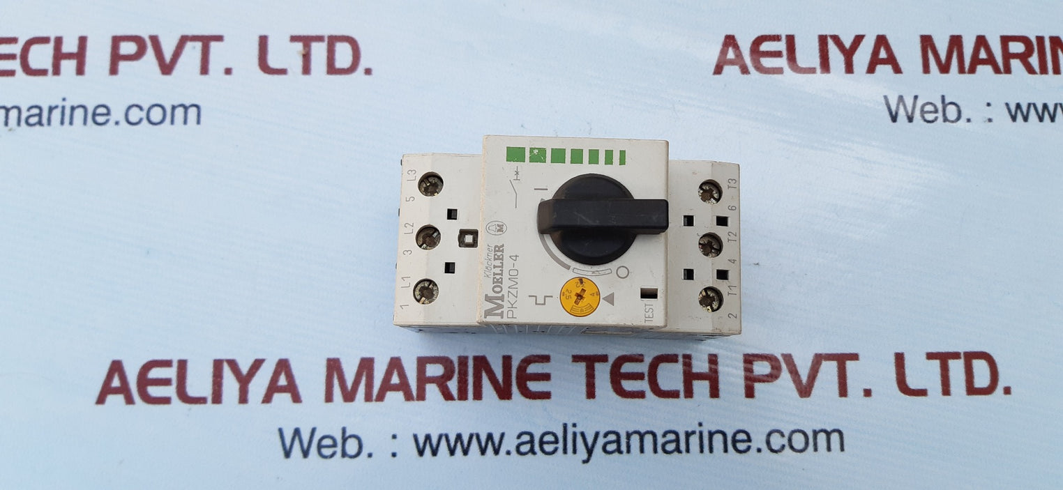 Moeller klockner pkzm0-4 motor circuit protector