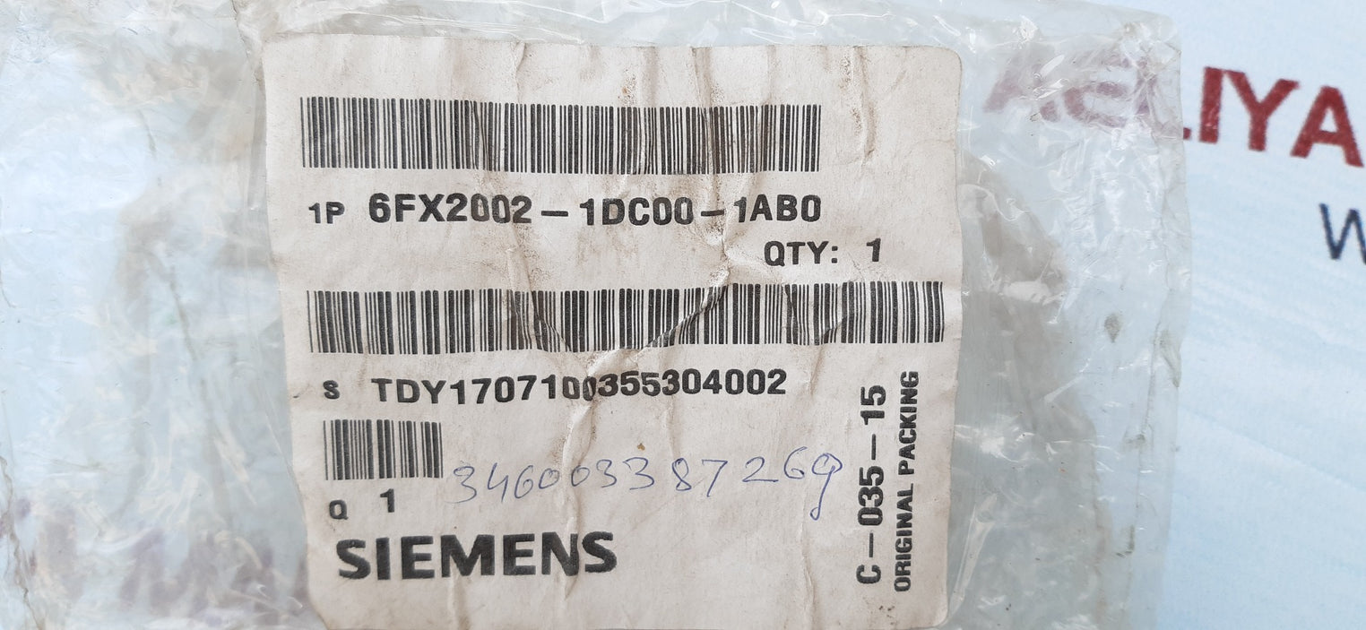 Siemens 6Fx2002-1Dc00-1Ab0 Signal Cable
