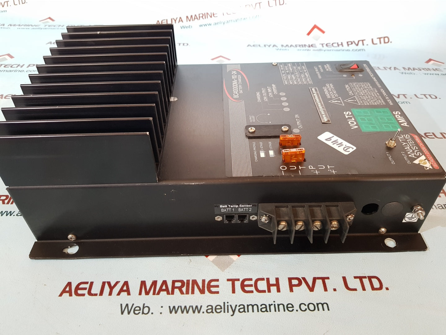 Analytic systems bca1000dmv-110-24 battery charger