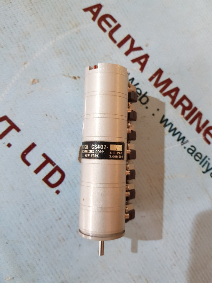 Precision mechanisms cs402-7 Cam switch