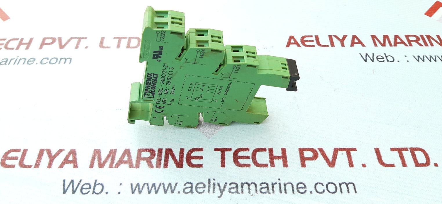 Phoenix Contact Plc-bsc-24Dc/21-21 Relay 2967015