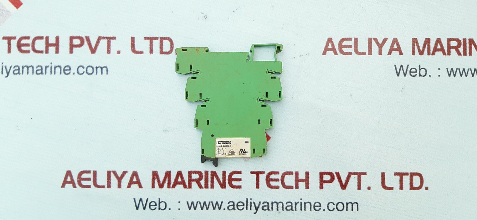 Lot Of 10X Phoenix Contact Plc-bsc-24Dc/21 Terminal Block Relay Module 2966016