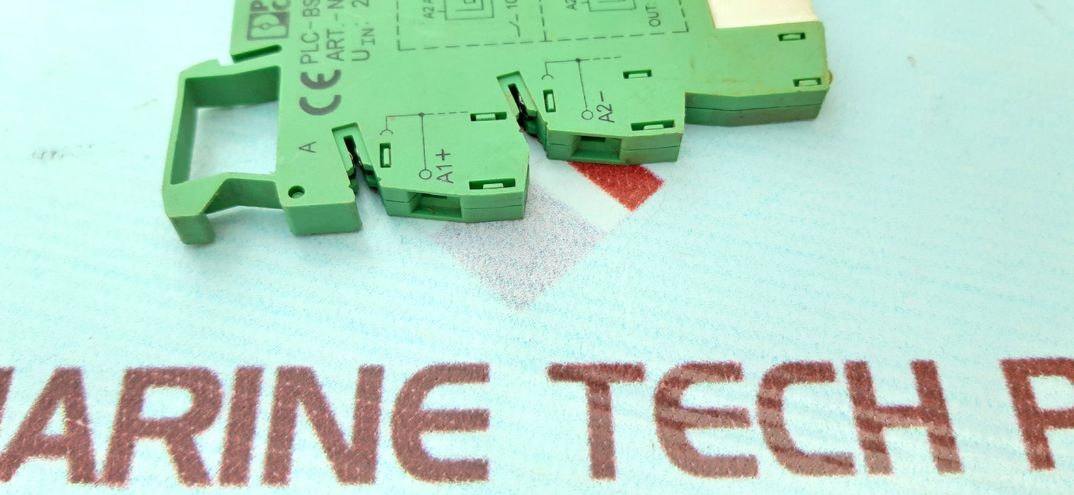 Lot Of 10X Phoenix Contact Plc-bsc-24Dc/21 Terminal Block Relay Module 2966016