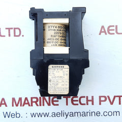 Siemens 3Th80 31-0B Relay With 220V Dc Coil