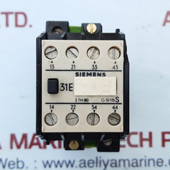 Siemens 3Th80 31-0B Relay With 220V Dc Coil