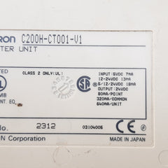 Omron C200H-ct001-v1 Counter Unit