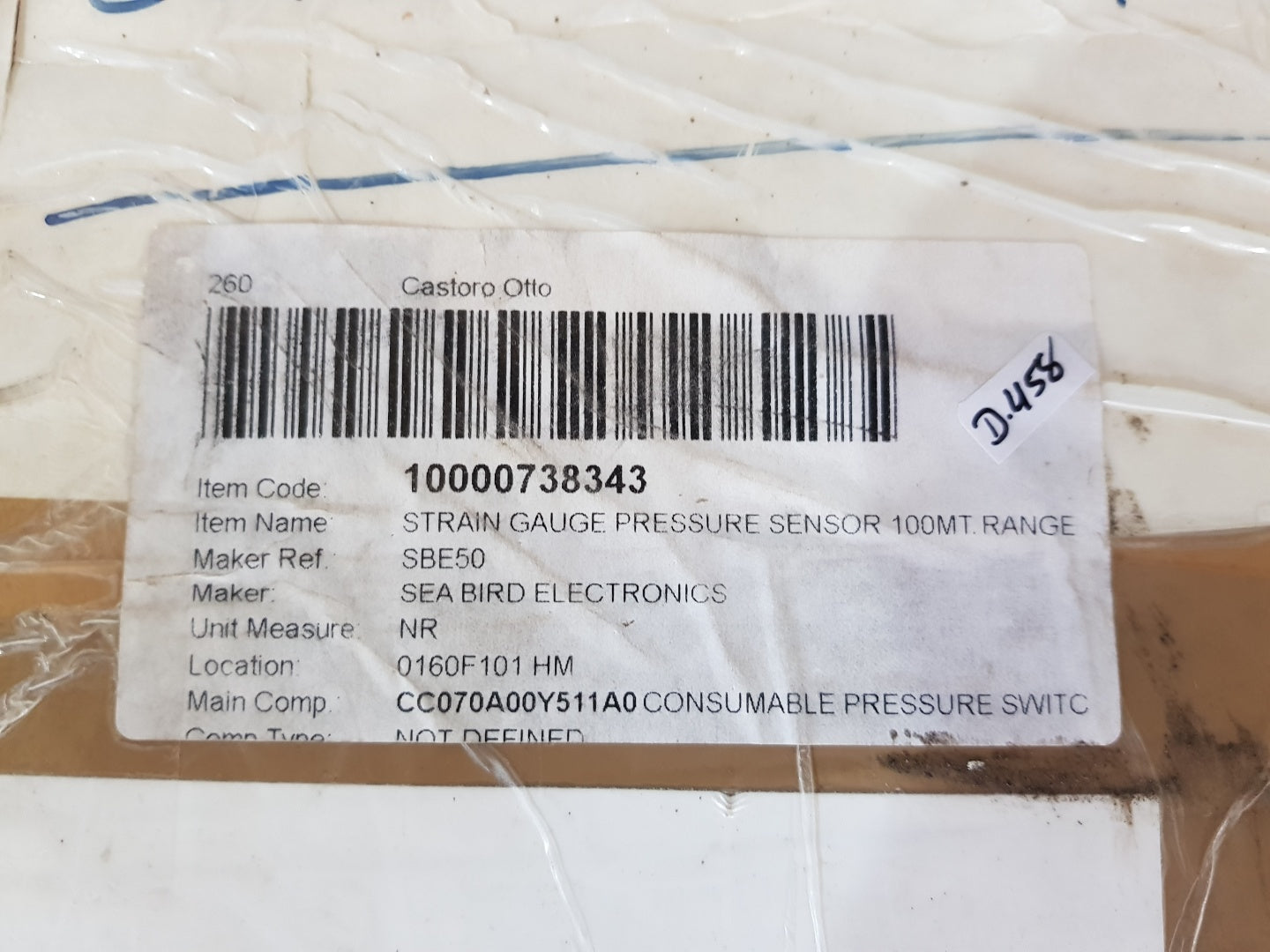 Pisc 5525050000 digital oceanographic pressure sensor