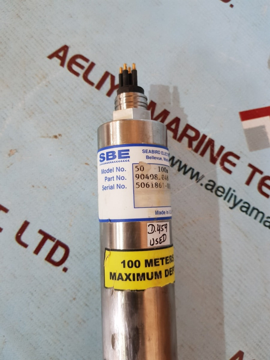 Sbe Seabird 50 100m pressure sensor 90408.048