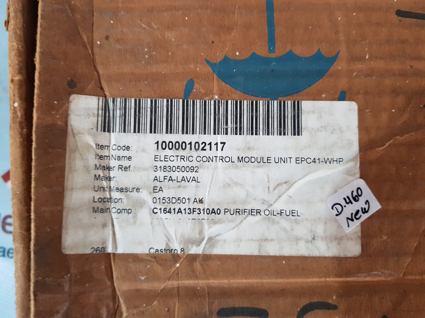 Alfa-laval epc41 electric control module unit 3183050092