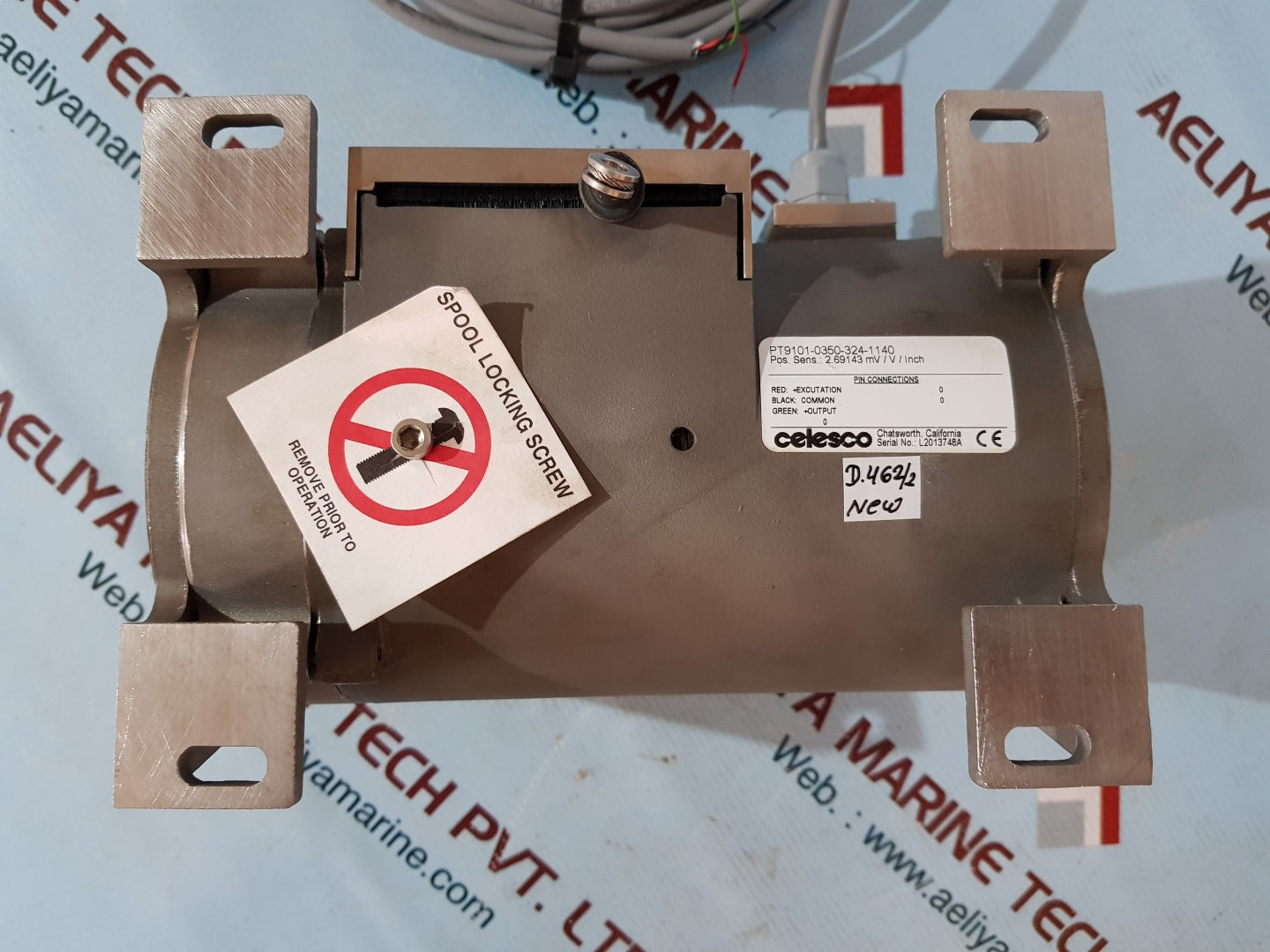 Celesco pt9101-0350-324-1140 position transducer